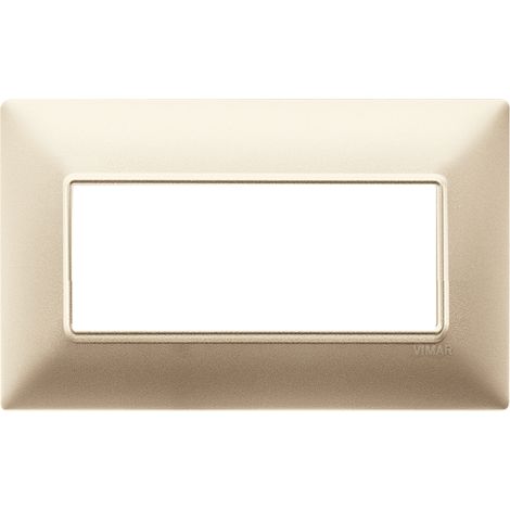 VIMAR - 14649.22 Placca 5M BS champagne opaco