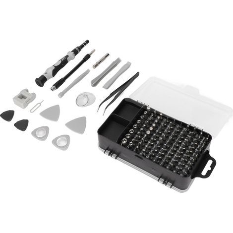 115-in-1 Electronic Screwdriver Set, Mini Magnetic Precision Kit with Case for Watch, Mobile Phone, and PC Repair (1/5)