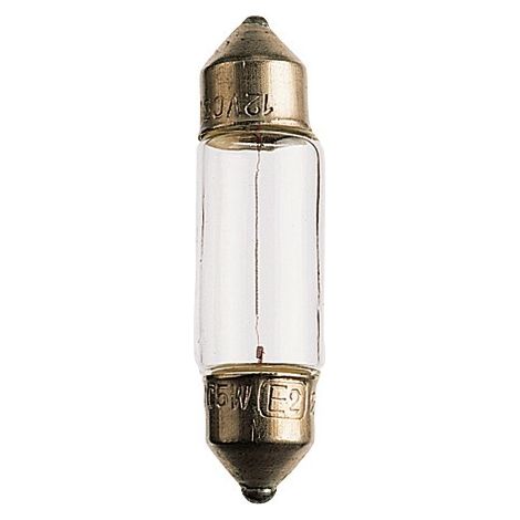 10 ampoules navettes 11x36 c5w, 24 volts 5 watts culot sv8.5-8