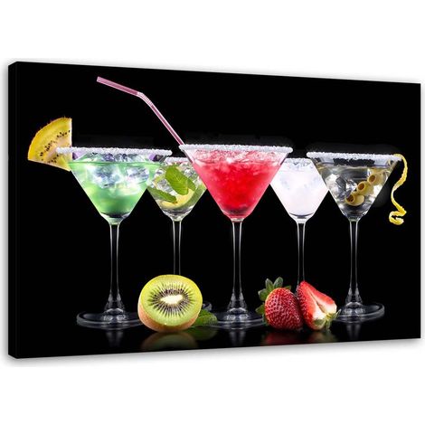 Tableau sur toile Boissons Cocktail Drink 60x40 (1/5)