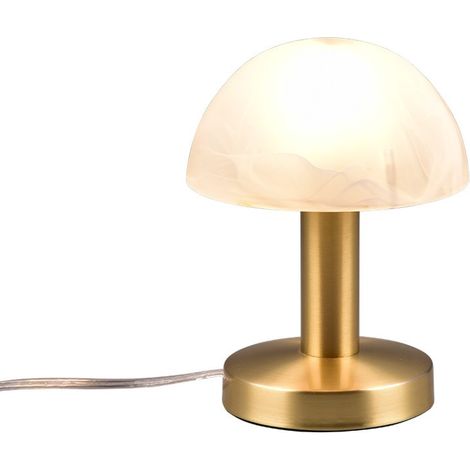 Lampada da tavolo FYNN II oro/bianco E14 Trio 599100108 (1/3)