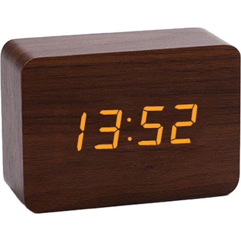 pezzo - sveglia digitale - orologio digitale - sveglia digitale per camera da letto - sveglia digitale per bambini - sveglia digitale a batteria - sveglia per bambini - orologio (1/5)