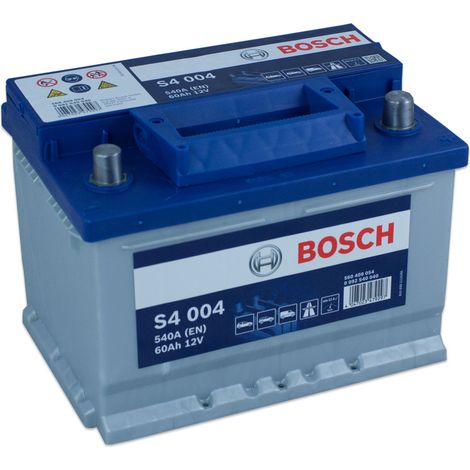 Bosch S4 004 Autobatterie 12V 60Ah 540A inkl. 7,50€ Pfand (1/5)