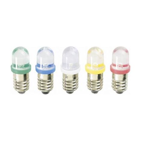 Barthelme 59102312 Voyant de signalisation LED jaune E10 230 V/DC, 230 V/AC (1/2)