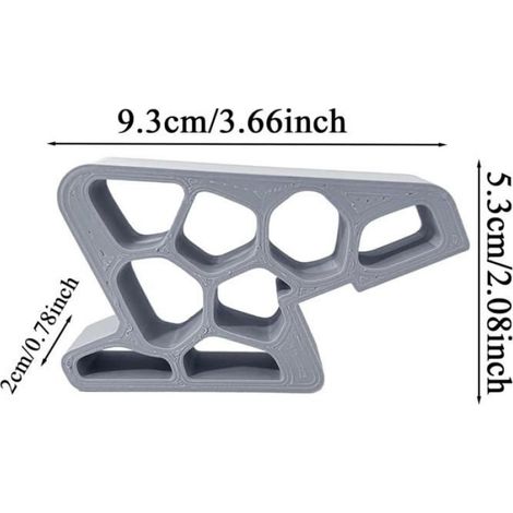 Cale de Fenêtre Sans Perçage 4 Pièces Butée Baie Vitrée Bloque Fenêtre Ouverte Support Aération Sécurité Installation Facile Maison (1/5)