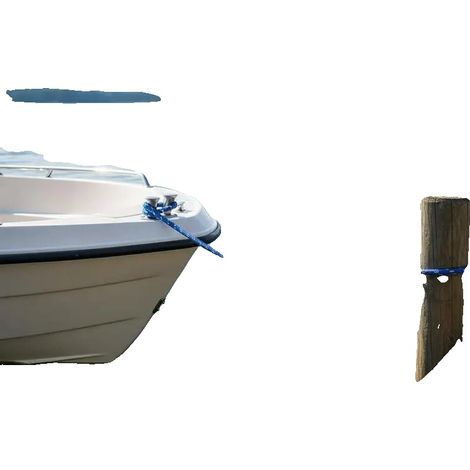Corde Marine, Construction en Polypropylène Durable, Convient pour l'Amarrage et le Remorquage, Comme sur l'image (1/2)