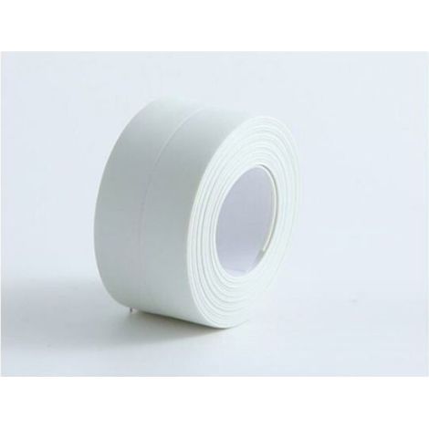 2 pièces Plinthe, PVC auto-adhésif 38mm, bande étanche cuisine salle de bain, joint décoratif (1/5)