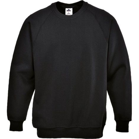 Sweat-shirt de travail Portwest Roma Noir M (1/2)