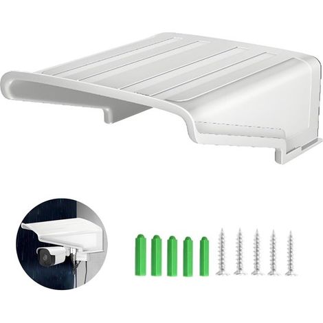 Housse de protection pour caméra de surveillance extérieure, housse contre la pluie, la poussière et le soleil, pour caméra de sécurité (1/5)