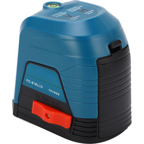 Niveau laser vert à 2 lignes croisées, mini, autonivelant, touches tactiles, outil de niveau à faisceau vert pour carrelage mural (1/5)