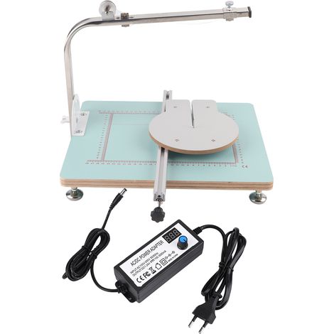 72W fil chaud portable en acier inoxydable avec support pour table de découpe de mousse, prise UE 100-240V (1/5)