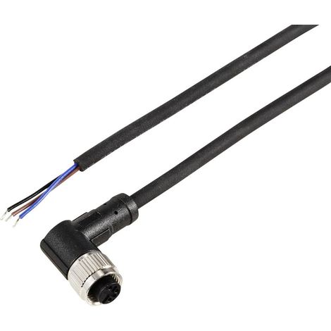 TRU COMPONENTS TC-12833032 Cavo di collegamento per sensore o attuatore M12 Giunto angolare 10 m Numero di poli: 3 1 pz (1/3)