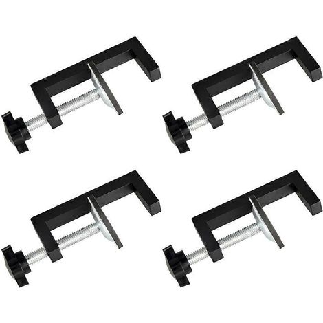 Quatre serre-joints en G, compatibles avec les connecteurs de meubles de canapé en bois, fixations métalliques robustes, serre-joints réglables, compatibles avec les chaises de patio et les canapés mo (1/5)