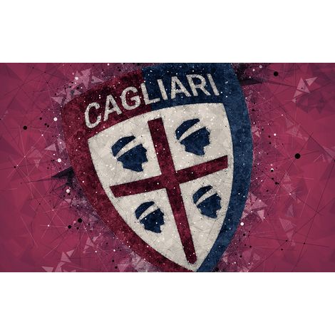 Papier peint panoramique Foot / Football - Cagliari - 130 cm x 81 cm (1/2)