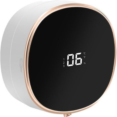 Seifenspender für Schaum oder Flüssigseife mit Sensor, 3 Modi, Smart-Display, 280 ml, IPX5, weiß/schwarz (1/5)
