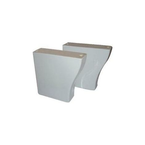 Coppia di muriccioli per lavatoio Laundry di Ceramica Alice