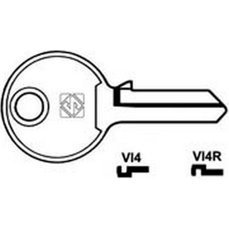 10PZ CHIAVI PER CILINDRI VIRO 4 SPINE PICCOLE - VI4 DX