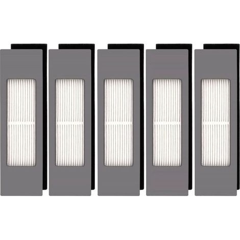 (5 pièces) filtre pour robot aspirateur filtre maille t9 t8 t5 élément filtrant accessoires (1/3)