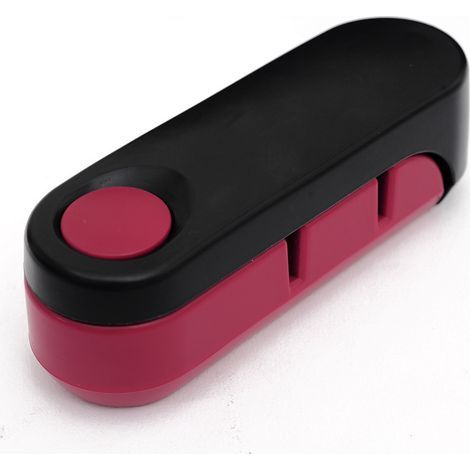 1Pcs Aiguiseur à Couteaux Lames Acier Compact - Affuteur Couteaux Cuisine Compact - Rouge (1/5)