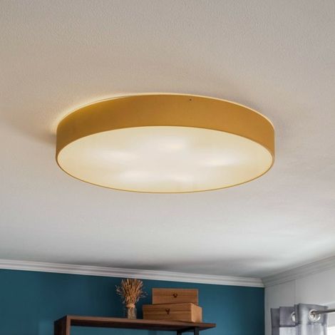 [GEBRAUCHT] Euluna Deckenleuchte Dayton Hängeleuchte Lampe Leuchte  In Goldfarbe ø 60cm B-Ware