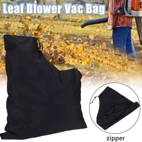 Sac de ramassage des feuilles pour sèche-cheveux, avec un rebord de 35 cm, sac de ramassage des feuilles universel pour aspirateurs, en tissu Oxford résistant. (1/5)