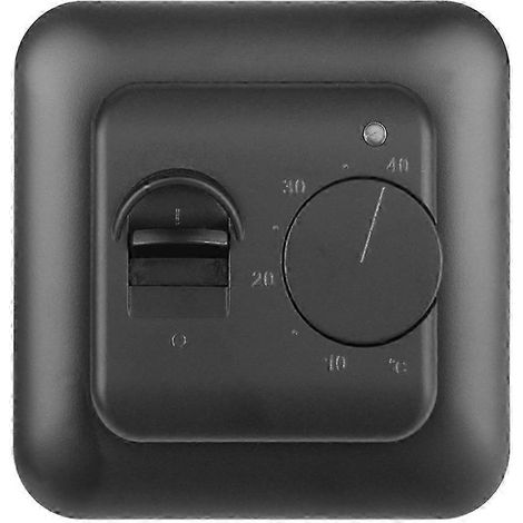 Thermostat mécanique à distance pour chauffage au sol, régulateur de température, contrôleur 16 A 220 V, économie d'énergie (1/5)