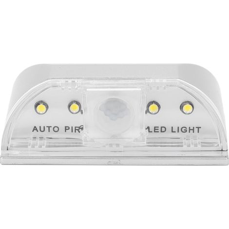 Lampe LED à détecteur de mouvement infrarouge avec capteur de présence humaine pour déverrouillage par trou de serrure, idéale pour le salon. (1/5)