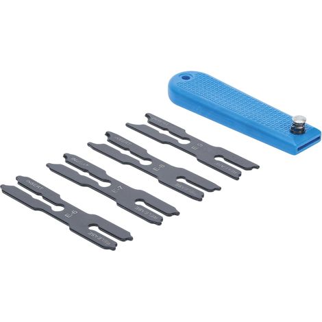 Jeu d’outils à circlips / bague E 4-EN-1 BGS
