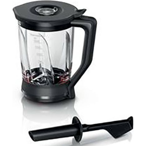 [NEUWERTIG] B-Ware Bosch Mixer Aufsatz Mixbehälter Glas Küchenmaschine Standmixer ThermoSafe (1/2)