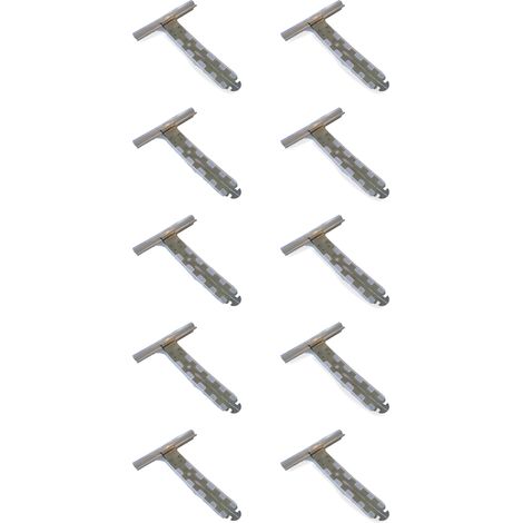 Attache tablier avec gaine anti-rayure - Lot de 10