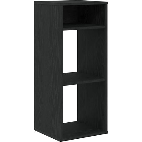 Maison Exclusive - Bücherregal Schwarz 34x31x80 cm Holzwerkstoff