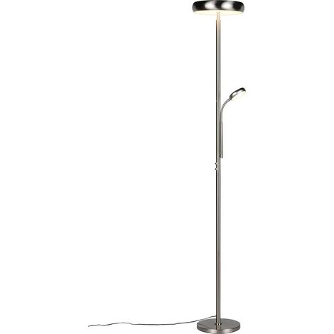 [GEBRAUCHT] B-Ware Reality R45741107 Palermo Led Stehleuchte 5 W ⌀28cm Dimmbar Nickel Matt Cct Einst