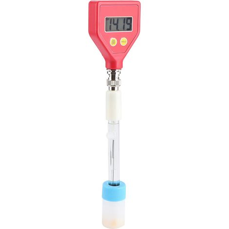 PH Meter - Portable Soil Acidity Meter - 0.00 To 14.00 PH Range - ±0.1 PH Accuracy - For Garden Greenhouse Aquarium Hydroponics - 1 Unit (1/5)