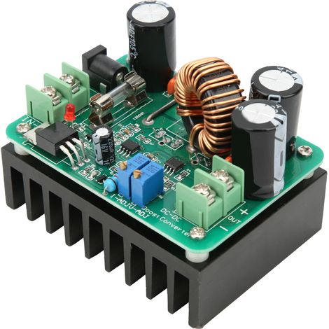 600-W-Aufwärtswandler DC 10-60 V auf 12-80 V Spannungswandler-Netzteil für Laptops und digitale Geräte (1/5)