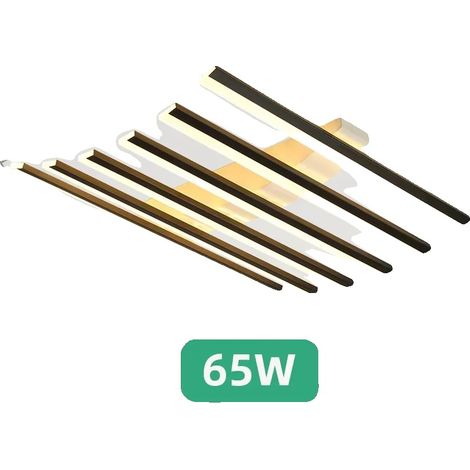 Chandelier, LED dimmable, contrôle par application et télécommande, Lumières de Vague 6, APP avec RC Dimmable (1/2)