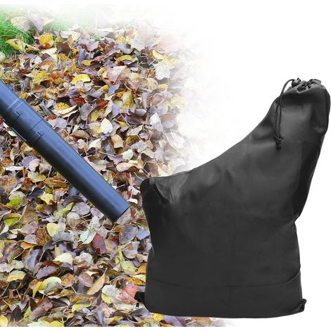 2pcs Leaf Blower Vacuum Bag for Vacuum Blower Vacuum Cleaner Bag Corrosion Resistant Bag Crusher Blower Bag Collection Leaves Adjustable Oxford Slide (1/5)