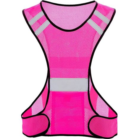 Reflektierende Sicherheitsweste Unisex-Laufweste mit Reflektoren Geeignet für Aktivitäten bei Nacht Reflektierende Kleidung Leicht und Hohe (1/5)