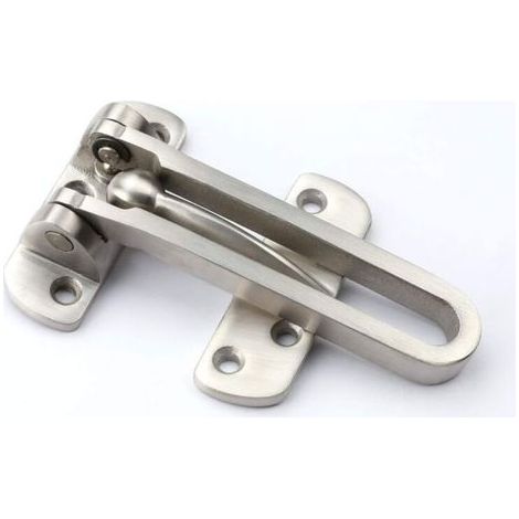 [JAMAIS UTILISÉ] Barrel Bolt Solide en Acier Inoxydable Thicken Clenches De Porte Garde Posez La Barre, Anti Effraction Padlock Porte Fermoir (1/4)