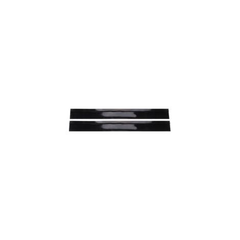 Lot de 2 bandes d’étanchéité en silicone pour cuisine – Noir – Bande en T anti-graisse – 21 pouces (53,3 cm) (1/5)