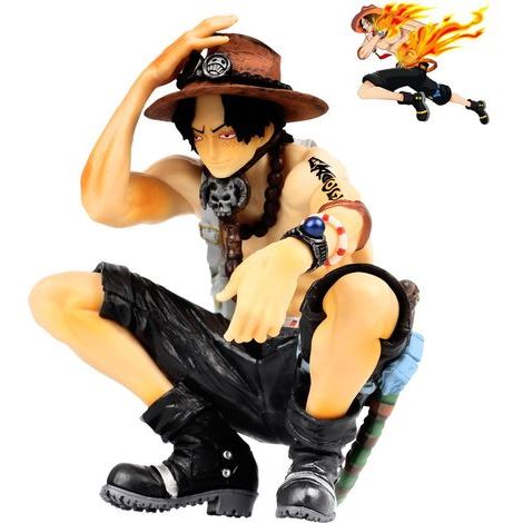 Figurine de personnage de dessin animé anime réaliste en PVC statique, jouet, ornement (1/5)