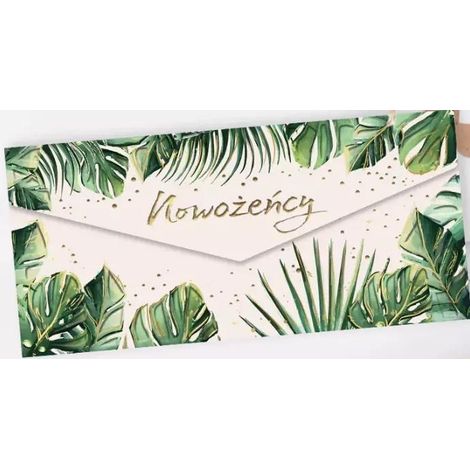 Busta per matrimonio Monstera