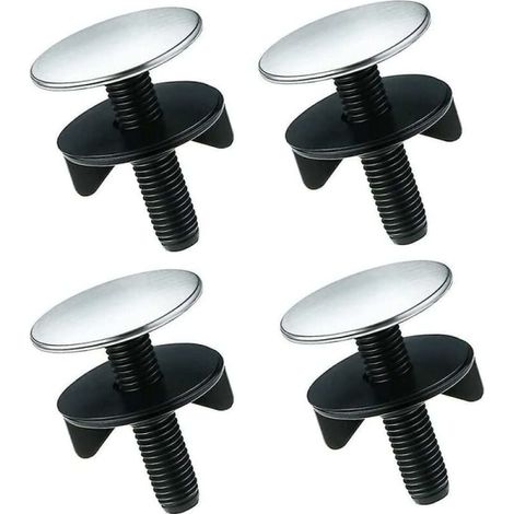 Cache-robinet de robinet de cuisine, bouchon pour trou de robinet d'évier, cache-robinet de robinet de cuisine en acier inoxydable, accessoires pour lavabo de salle de bain (12-40 mm), (1/4)