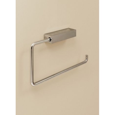 COSMIC Bathlifea Anneau porte-serviette de salle de bain barre de serviette chrome murale seulement vissé (1/5)