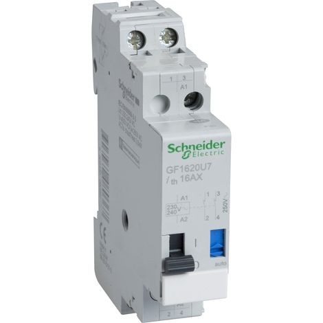 TeSys GF16 - télérupteur - bobine 230..240V 50/60Hz - 2F 16A