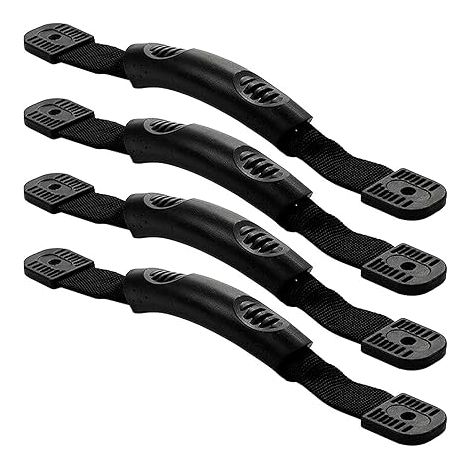 Lntyq – Lot de 4 poignées de transport pour canoë et kayak – Rainure antidérapante – Conception ergonomique – Matériaux PVC durables (1/4)