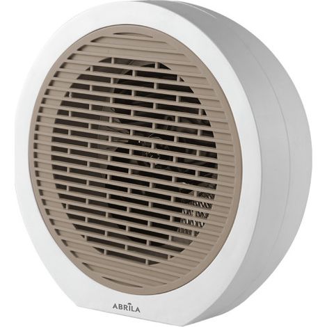 Termoventilatore elect.brindisi 2000w bianco/beige termostat.reg. 2potencias 3funciones sist.seg.25x25x16,8cm