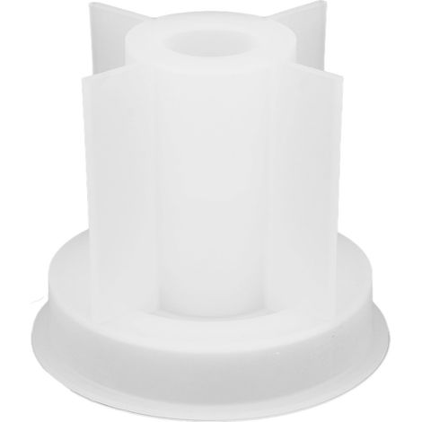 Moule en silicone rond pour bougeoir, décoration de table, moule en résine réutilisable pour décoration de table, idéal pour un dîner aux chandelles à la maison. (1/5)