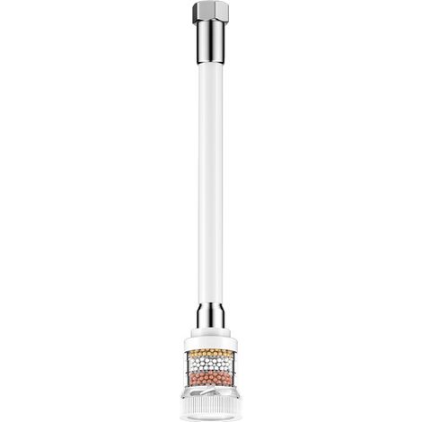 Filtro para grifo de cocina, extensión de purificación de agua giratoria de 360 grados, construcción de acero inoxidable para grifos roscados de 22 mm. (1/5)