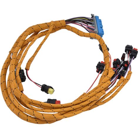 Faisceau de câbles moteur 296‑4617 520‑7000 de remplacement pour CAT Caterpillar 320D 323D TOSD‑28‑007 (1/5)
