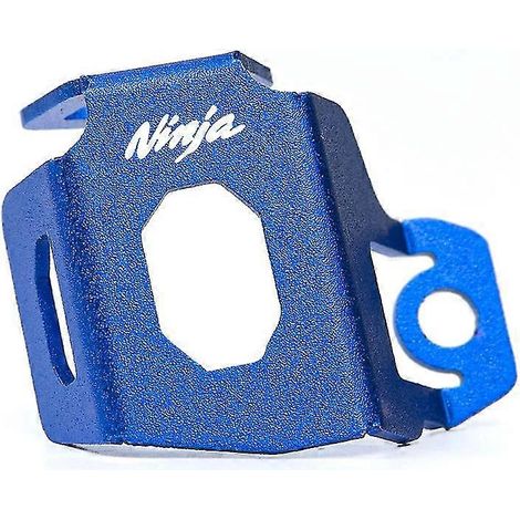 Bouchon de protection pour liquide de frein arrière (bleu) pour Kawasaki Ninja 400/650 (2017-2022). (1/5)